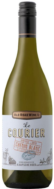 Bottiglia di Old Road Wine Le Courier Chenin Blanc di Old Road Wine Company