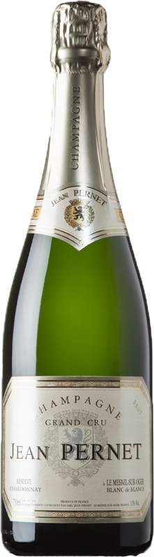 Bouteille de Champagne Reserve Brut Grand Cru Blanc de Blancs de Jean Pernet