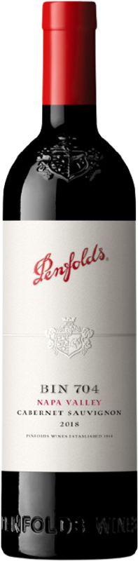Bottle of Bin 704 Napa Valley Cabernet Sauvignon from Penfolds