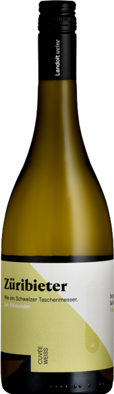 Flasche Züribieter Pinot Blanc Adlikon AOC von Landolt Weine