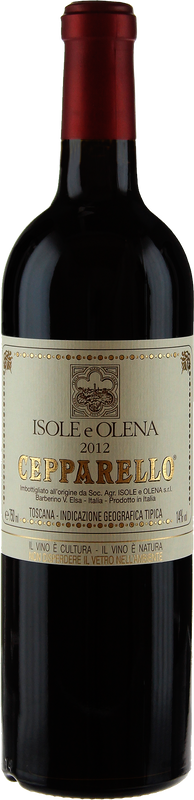 Flasche Cepparello IGT Rosso Toscana von Isole e Olena