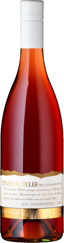 Bottle of Churer Schiller AOC from Cottinelli