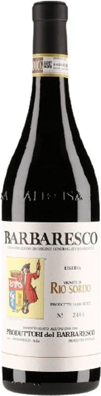 Bottiglia di Barbaresco DOCG Riserva Rio Sordo di Produttori del Barbaresco