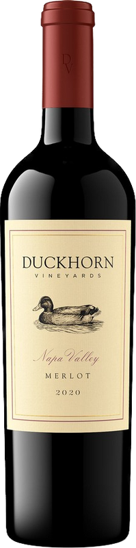 Bottle of Merlot Napa Valley from Duckhorn Vineyards