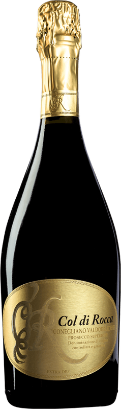 Bottiglia di Prosecco Conegliano Valdobbiadene Superiore Extra Dry DOCG di Col di Rocca