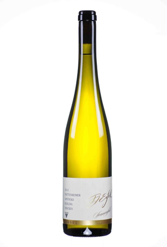 Bottiglia di Trittenheimer Apotheke Riesling Sonnenfels di F.J. Eifel