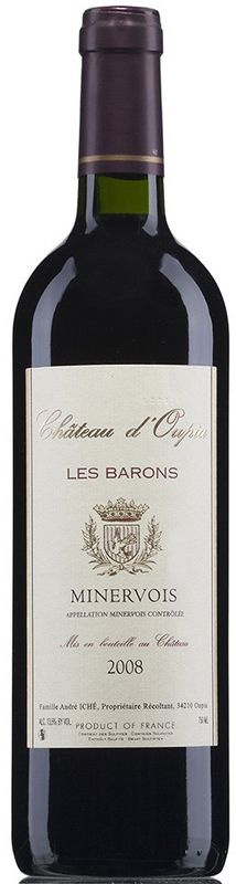 Bottle of Chateau d'Oupia Les Barons from Château d'Oupia
