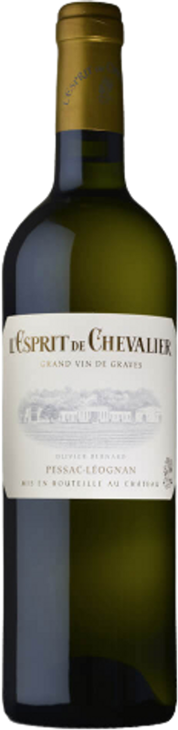 Bottiglia di L'Esprit De Chevalier Pessac Leognan AOC di Domaine des Chevalier