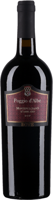 Flasche Poggio d'Albe Montepulciano d'Abruzzo von Bove