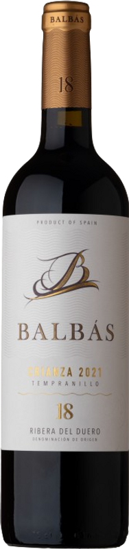 Image of Balbas Balbás 18 Crianza Tempranillo 2021 Ribera del Duero DO - 75cl - Duero-Tal (Castilla y Leon), Spanien