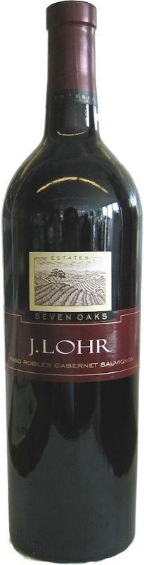 Bouteille de Cabernet Sauvignon „Seven Oaks“ Paso Robles de Jerry Lohr Winery