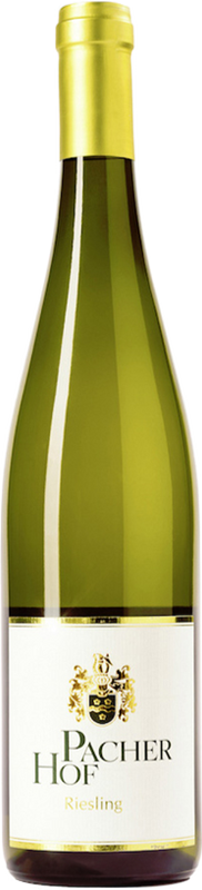 Bottiglia di Riesling Alto Adige Valle Isarco di Pacher Hof