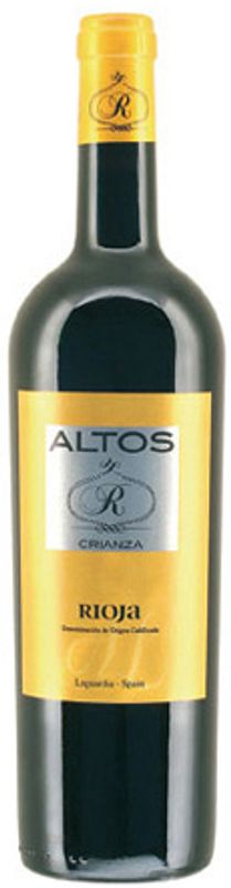 Bottle of Rioja DOCa Crianza from Bodega Altos R