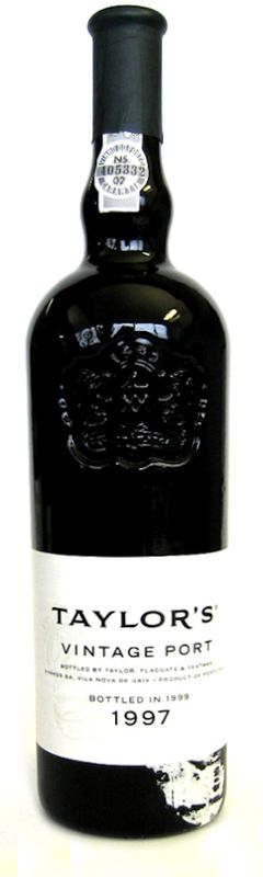 Bottle of Vintage Port from Taylor's Port Wine