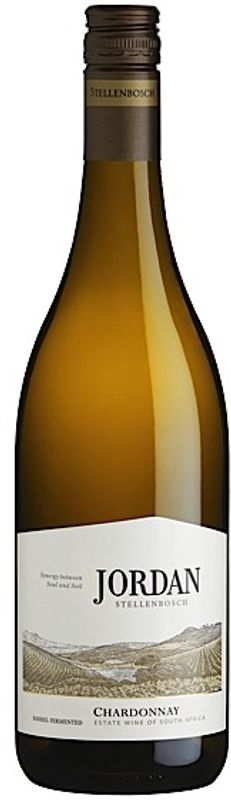 Bottle of Chardonnay from Jordan Wine Estate