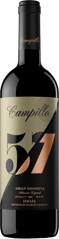 Bottle of Gran Reserva 57 Rioja from Bodegas Campillo