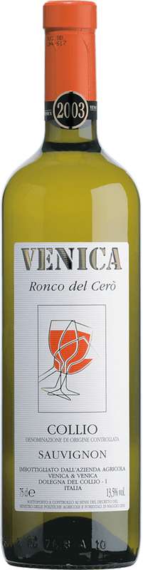Bottle of Sauvignon Collio Cerò DOC from Venica & Venica