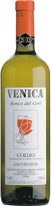 Bottiglia di Sauvignon Collio Cerò DOC di Venica & Venica