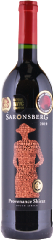 Bottle of Saronsberg Shiraz Provenance from Saronsberg