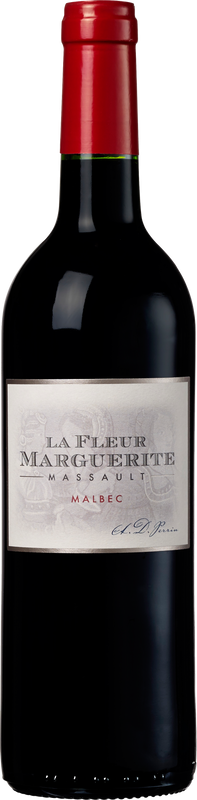 Bottle of La Fleur Marguerite Malbec Merlot Cahors AOC from Domaine Lagrezette