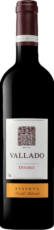 Flasche Tinto Reserva Field Blend Douro DOC 3er Holzkiste von Quinta do Vallado