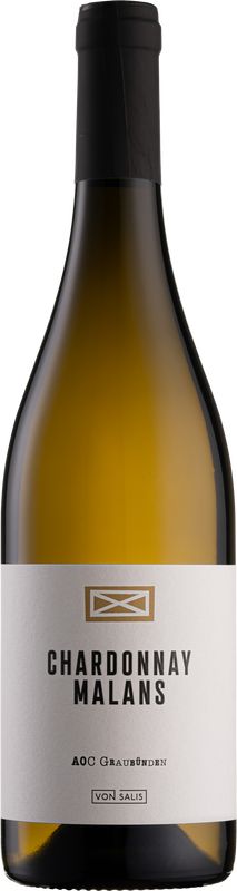 Flasche Malanser Chardonnay AOC von Weinbau von Salis