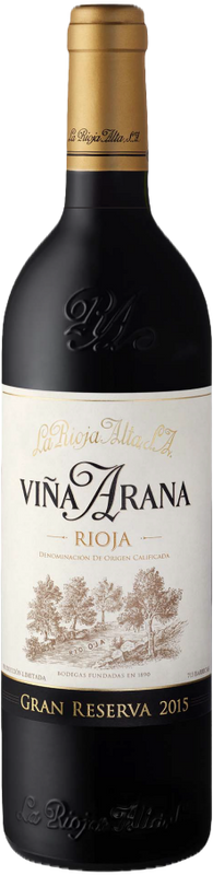 Bottle of Viña Arana Gran Reserva from La Rioja Alta