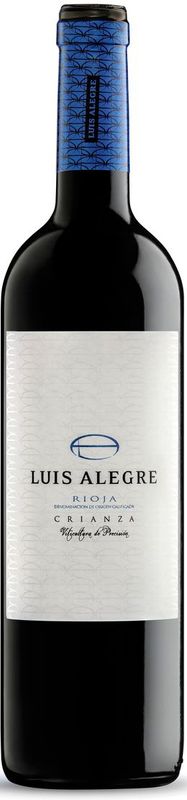 Bottle of Rioja DOCa Crianza from Luis Alegre