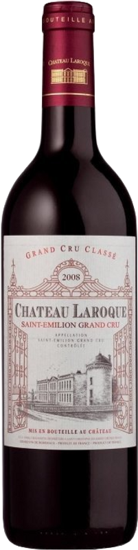 Bottle of Saint Emilion Grand Cru Classé from Château Laroque