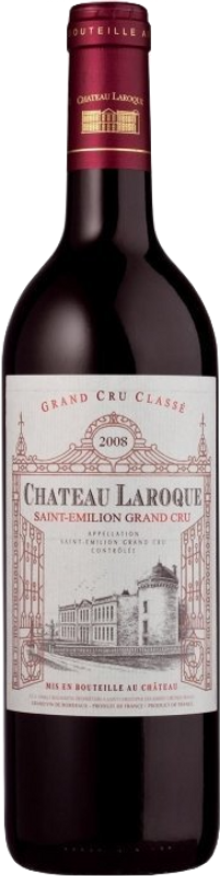 Bouteille de Saint Emilion Grand Cru Classé de Château Laroque