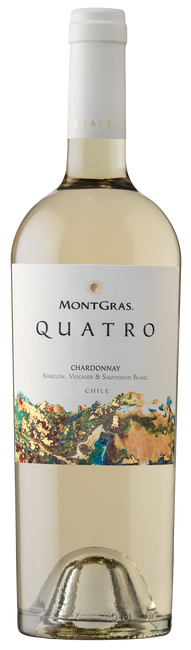 Image of Montgras Quatro White Blend of Colchagua Valley - 75cl - Valle Central, Chile bei Flaschenpost.ch