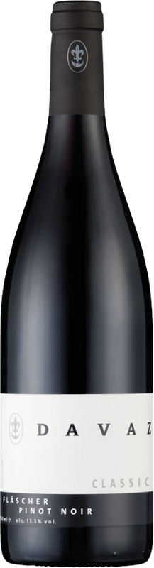 Bottle of Fläscher Pinot Noir Graubünden AOC from Weingut Davaz