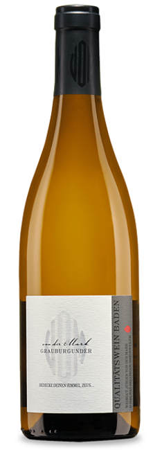 Image of Weingut Jürgen von der Mark Grauburgunder von der Mark Baden Qualitätswein - 75cl - Baden, Deutschland bei Flaschenpost.ch
