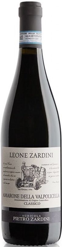 Bouteille de Amarone Della Valpolicella Classico DOC Riserva de Pietro Zardini