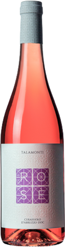 Bottiglia di Rosé Cerasuolo d'Abruzzo DOC di Talamonti
