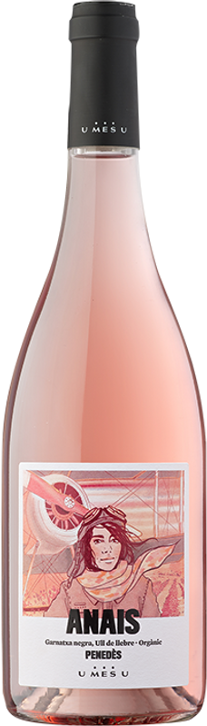 Bottle of ANAIS Rosé from U MES U