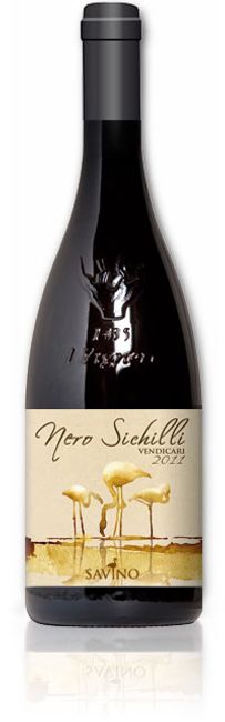 Image of Savino NERO SICHILLI IGT rosso Sicilia nero d'Avola Savino - 75cl - Sizilien, Italien bei Flaschenpost.ch