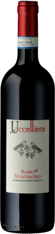 Flasche Rosso di Montalcino DOC von Azienda Agricola Uccelliera