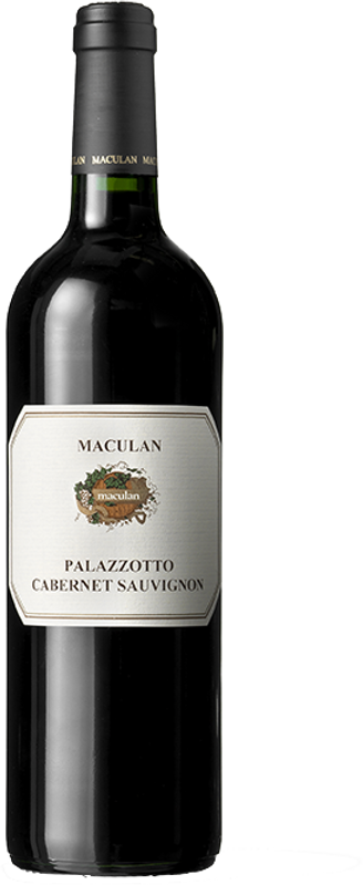 Bottiglia di Cabernet Sauvignon Palazzotto Breganze DOC di Maculan