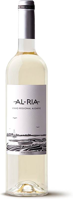Bottiglia di Al-Ria branco Vinho Regional Algarve di Casa Santos