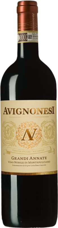 Bottiglia di Vino Nobile di Montepulciano DOCG Grandi Annate di Avignonesi