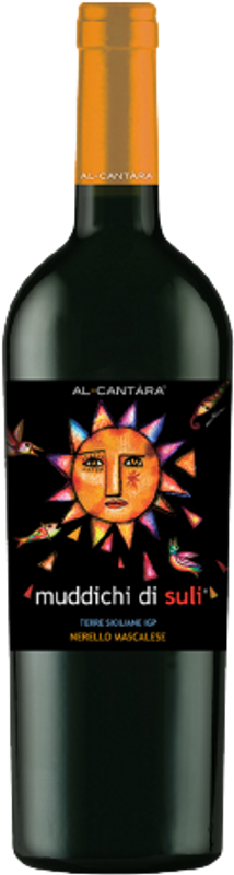 Bottiglia di Muddichi di suli Terre Siciliane IGT di Al-Cantara