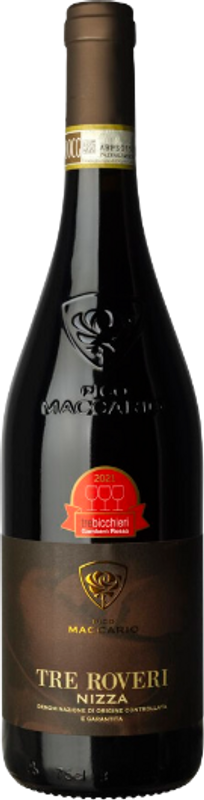 Bottle of Barbera Nizza riserva Epico DOCG from Pico Maccario
