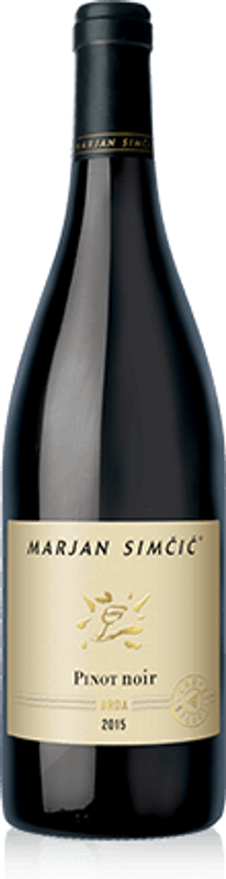 Flasche Pinot Noir Selekcija von Marjan Simcic
