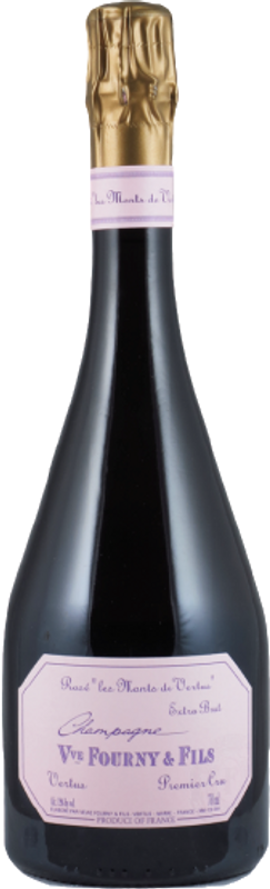 Bottiglia di Monts de Vertus Rosé Extra Brut 1er Cru di Veuve Fourny et Fils