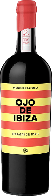 Bouteille de Ojo de Ibiza de Ojo de Vino/Agua / Dieter Meier