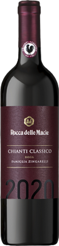 Flasche Chianti Classico DOCG Famiglia Zingarelli von Rocca delle Macìe