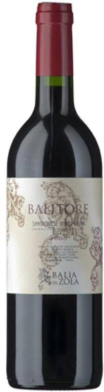 Bottle of Balitore Sangiovese di Romagna DOC from Balia di Zola