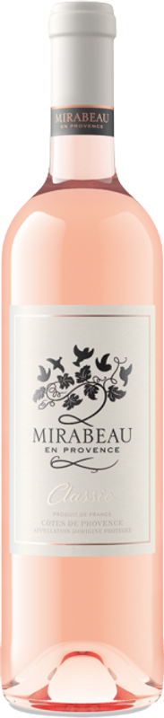 Bottle of Mirabeau en Provence Classic Rosé from Mirabeau