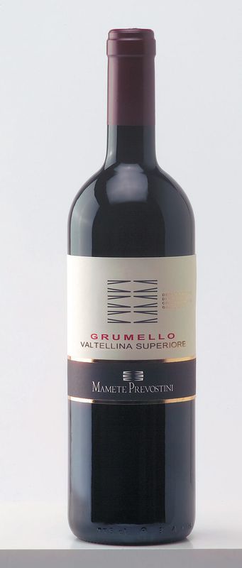 Bouteille de Grumello Garof Valtellina Superiore DOCG de Mamete Prevostini